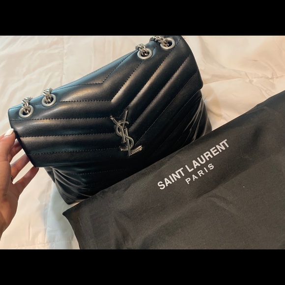 Handbags - Black Loulou Medium Matelasse